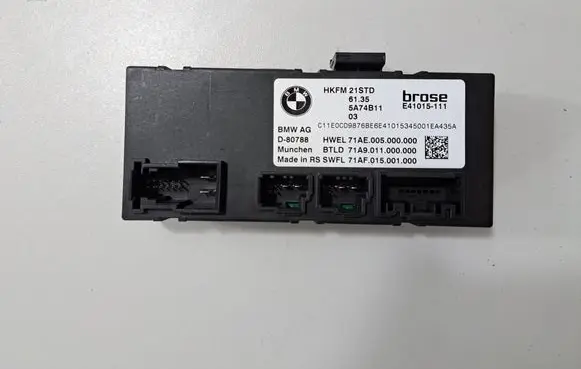BMW XM Tailgate/trunk control unit/module 5A74B11 5B529E5