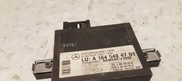Mercedes-Benz ML W163 Tire pressure control unit A1645404701