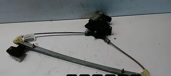 Front door window regulator with motor