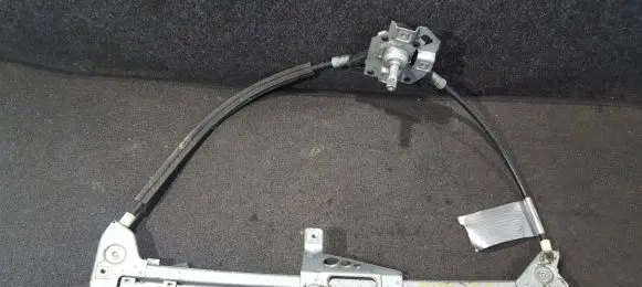 Sliding door window regulator with motor