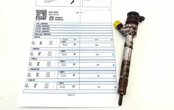 Citroen Berlingo Fuel injector 9828959880