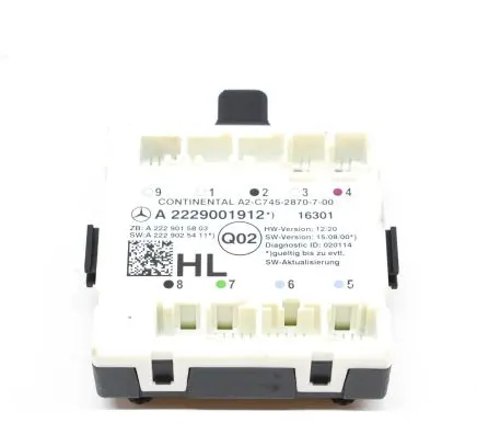 Mercedes-Benz C W205 Door control unit/module A2229015803 A2229025411
