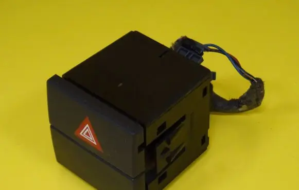 Opel Meriva A Hazard light switch 93332970