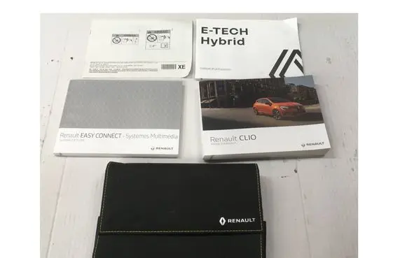 Renault Clio V Owners service history hand book 