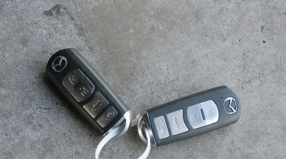 Mazda 6 Ignition key/card 5WK49384A