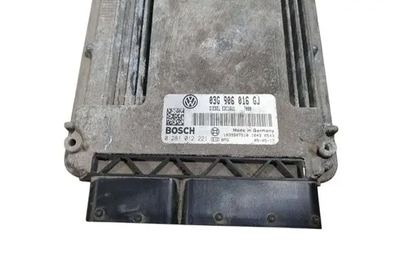 Volkswagen Golf V Engine control unit/module 03G906016GJ 1039S07510 0281012221