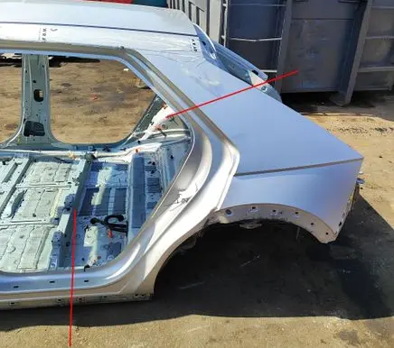 Hyundai Ioniq 5 Rear quarter panel