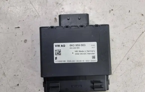 Audi A4 S4 B8 8K Other control units/modules 8K0959663 111002109