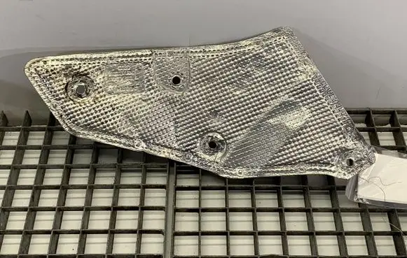 Audi A7 S7 4G Exhaust heat shield 4G0804162A