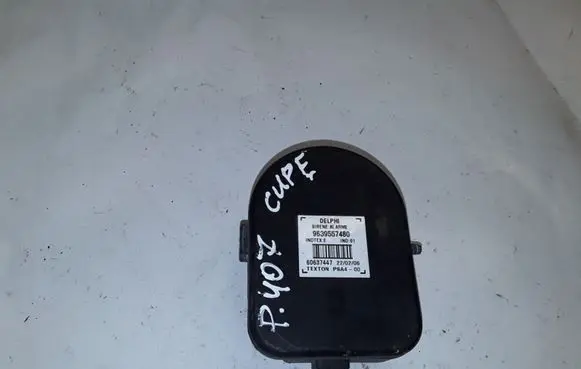 Peugeot 407 Alarm system siren 9639557480 60637447
