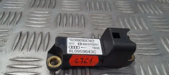 Audi A6 S6 C5 4B Airbag deployment crash/impact sensor 4B0959643B 070201
