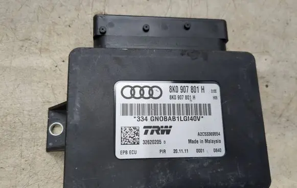 Audi A4 S4 B8 8K Hand brake control module 8K0907801H 32620205D A2C53369554