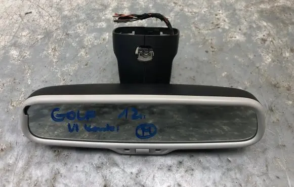Volkswagen Golf VI Rear view mirror (interior) 5K0857511B