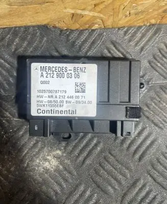 Mercedes-Benz E W212 Fuel injection pump control unit/module A2129000306 5WK11555EBF A2124460071