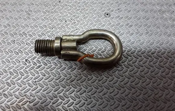 Towing hook eye