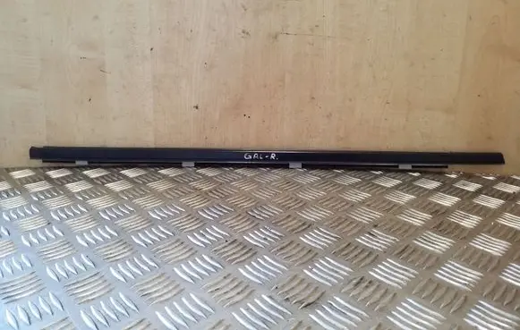 Nissan Qashqai Rear door glass trim molding