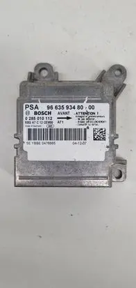Peugeot 207 Airbag control unit/module 9663593480