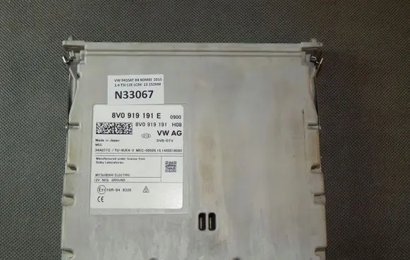 Volkswagen PASSAT B8 Other control units/modules 8V0919191E