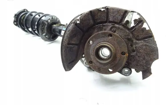 Volkswagen Sharan Front wheel hub spindle knuckle 3Q0407257F