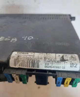 Peugeot 206 Comfort/convenience module 9628460880