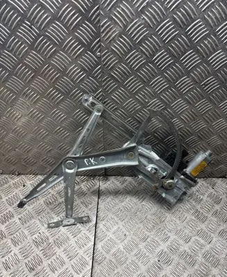 Opel Zafira A Front door window regulator with motor 90579571