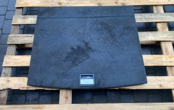 Volkswagen Touareg I Trunk/boot floor carpet liner 7L6863546G
