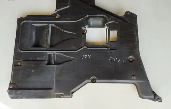Engine splash shield/under tray