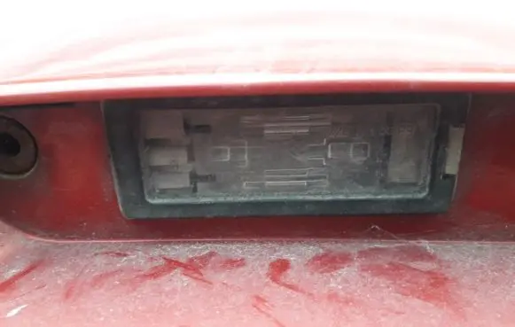 Renault Laguna II Number plate light