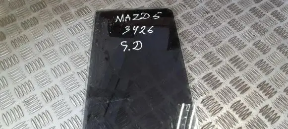 Mazda 5 Rear vent window glass 