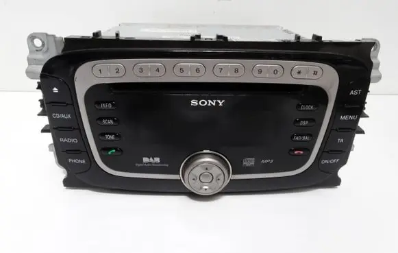 Ford Mondeo MK IV Radio/CD/DVD/GPS head unit 8S7T18C939LB V003339
