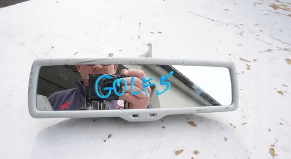 Volkswagen Golf V Rear view mirror (interior)