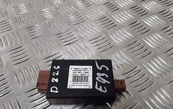 Citroen C4 Grand Picasso Alarm control unit/module 9673523380
