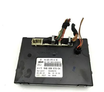 Mercedes-Benz CL C216 Climate control unit A2218704192 A2219000803