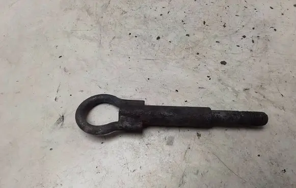 Towing hook eye