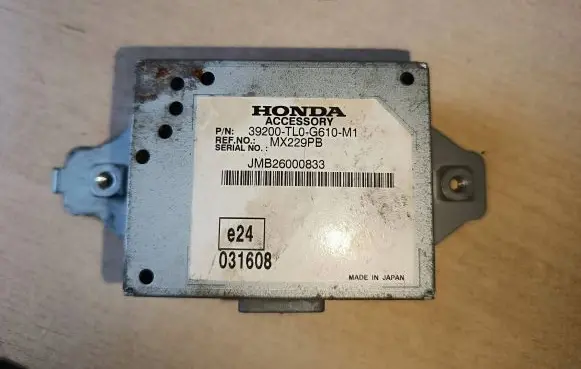 Honda Accord Other control units/modules 39200TL0G610M1 MX229PB JMB26000833