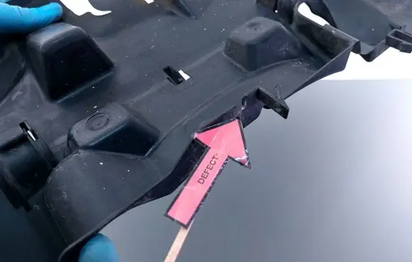 Peugeot 407 Radiator trim 9651546780 P9651546780