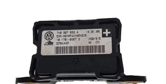Volkswagen Touareg I ESP acceleration yaw rate sensor 7H0907652A