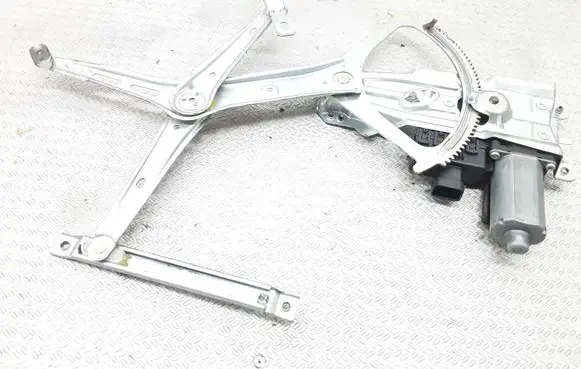 Opel Astra H Front door window regulator with motor 13100418