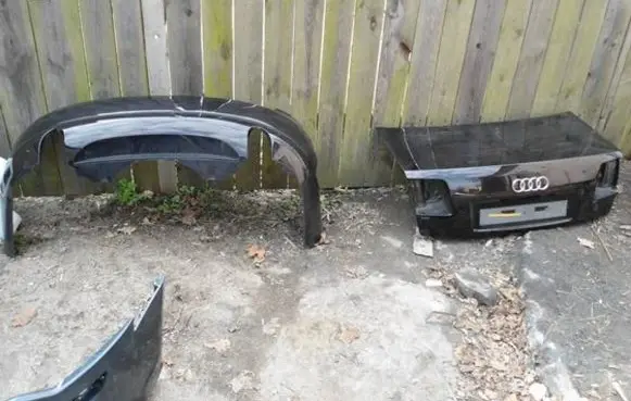 Audi A8 S8 D3 4E Set of end parts 