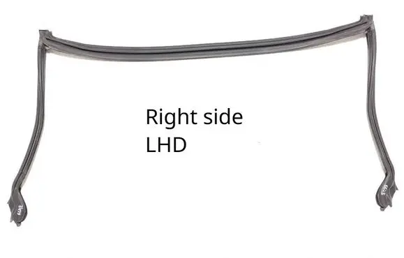 Chevrolet Corvette C7 Front door rubber seal 246649263