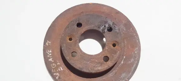 Renault Megane I Front brake disc neventiliuojamas