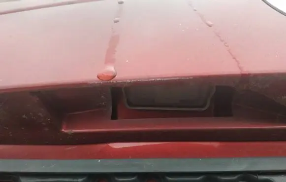 Mazda CX-7 Number plate light