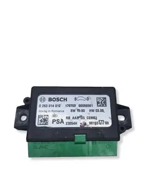 Peugeot 308 Parking PDC control unit/module 0263014012 00056561 9819357280