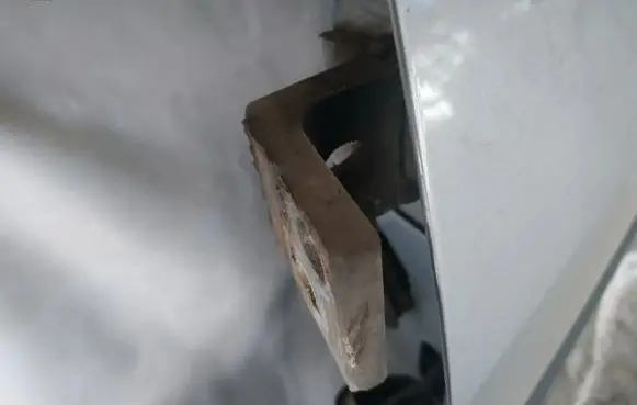 Peugeot 807 Front door upper hinge