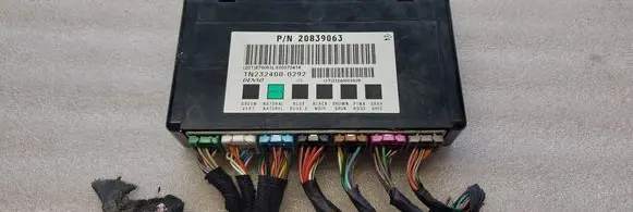 Chevrolet Captiva Comfort/convenience module 20839063 2324000292B TN2324000292