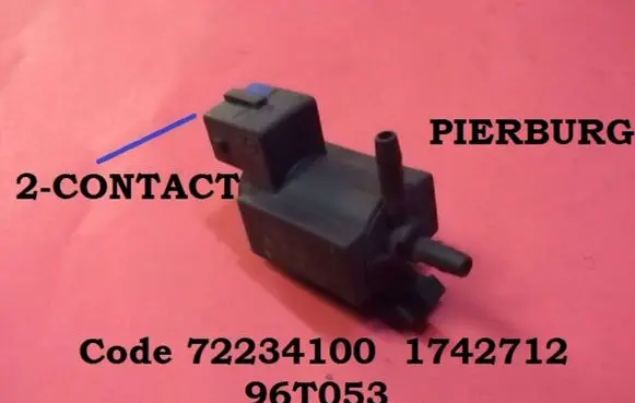 BMW 5 E60 E61 Turbo solenoid valve 72234100 1742712