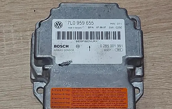 Volkswagen Touareg I Airbag control unit/module 7L0959655