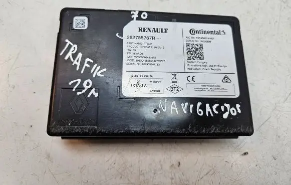 Renault Trafic III (X82) GPS navigation control unit/module 282755767R