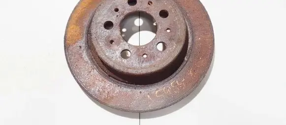 Volvo S60 Rear brake disc neventiliuojamas