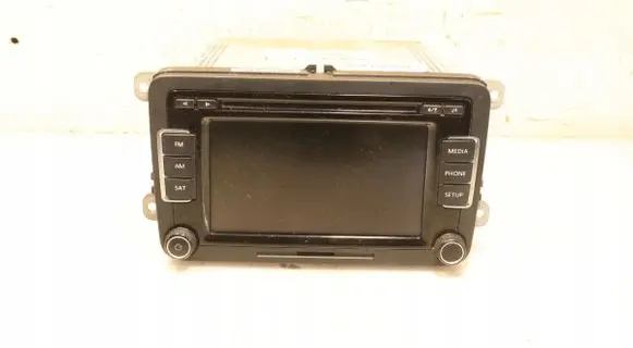 Volkswagen Jetta VI Radio/GPS head unit trim 1K0035188H